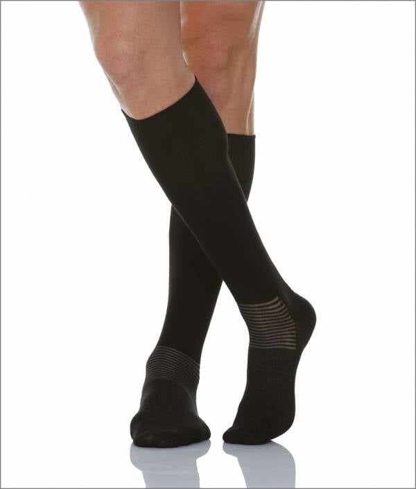 Sosete lungi pentru diabetici unisex - negru - 3