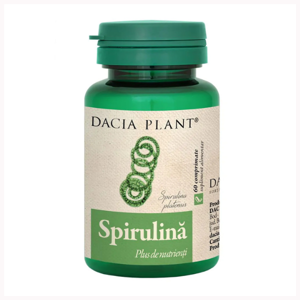 Spirulina, Dacia Plant | 60 comprimate