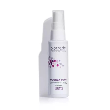 Spray antiperspirant pentru picioare Odorex, 40ml, Biotrade