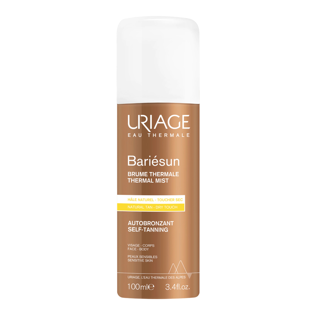Spray autobronzant Bariesun Brume Thermale, 100 ml, Uriage