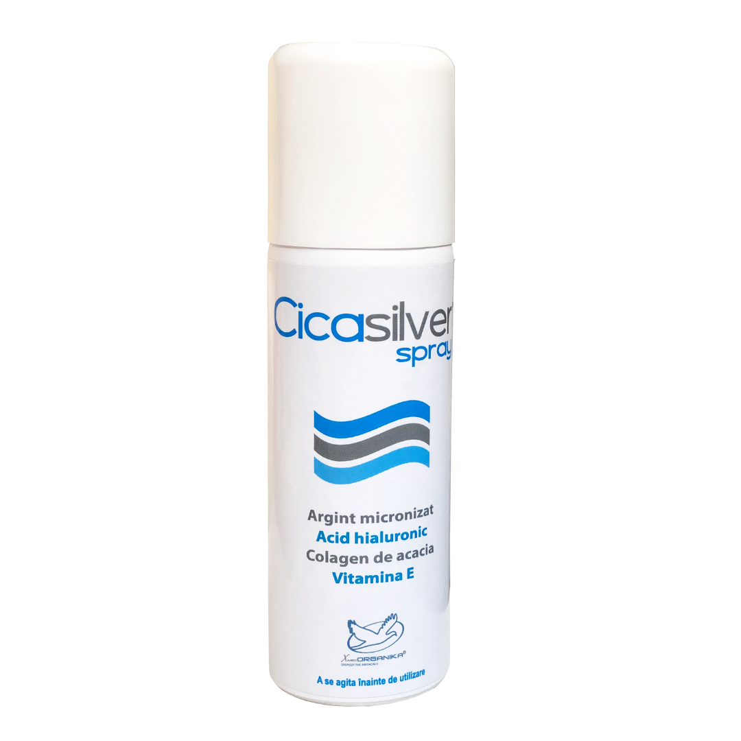 Spray cicatrizant CicaSilver, 125 ml, Sakura Italia