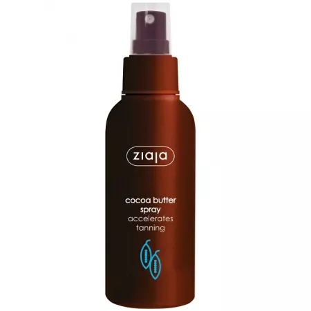 Spray cu unt de cacao pentru accelerarea bronzului, 100ml, Ziaja