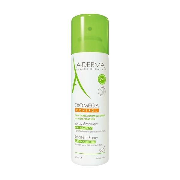 Spray emolient anti-prurit Exomega Control, 200ml, A-Derma