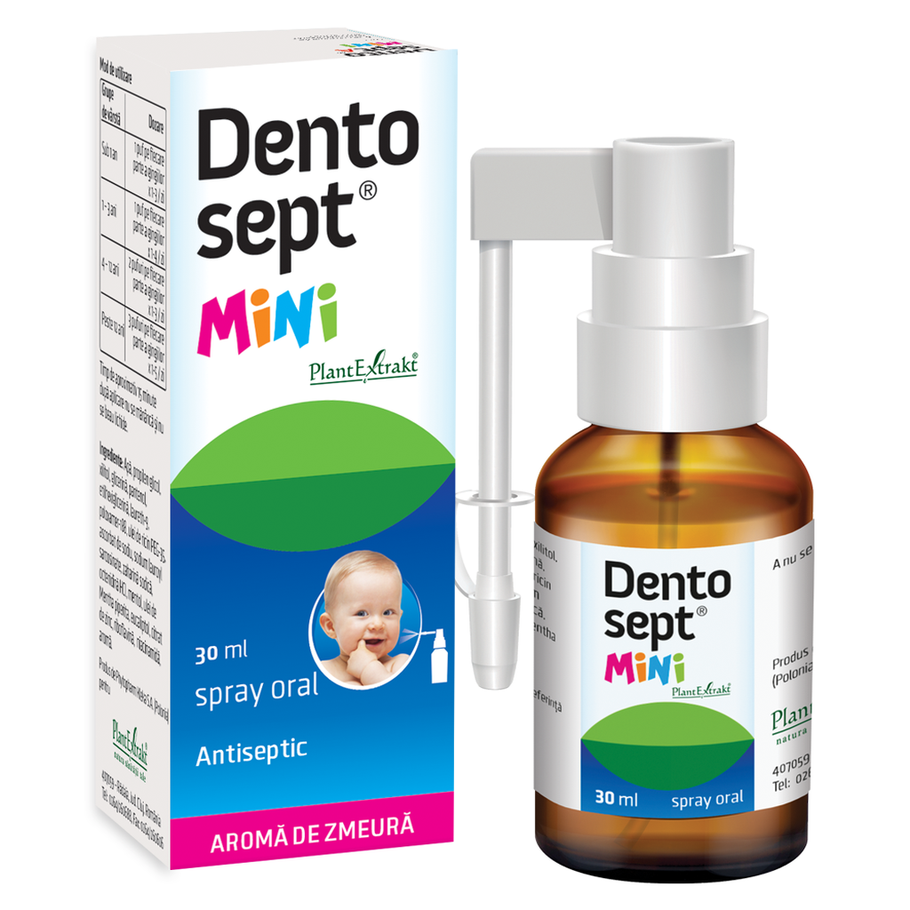 Spray gingival Dentosept Mini, PlantExtrakt | 30 ml