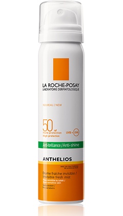 Spray invizibil matifiant pentru fata Anthelios SPF50, 75ml, La Roche-Posay