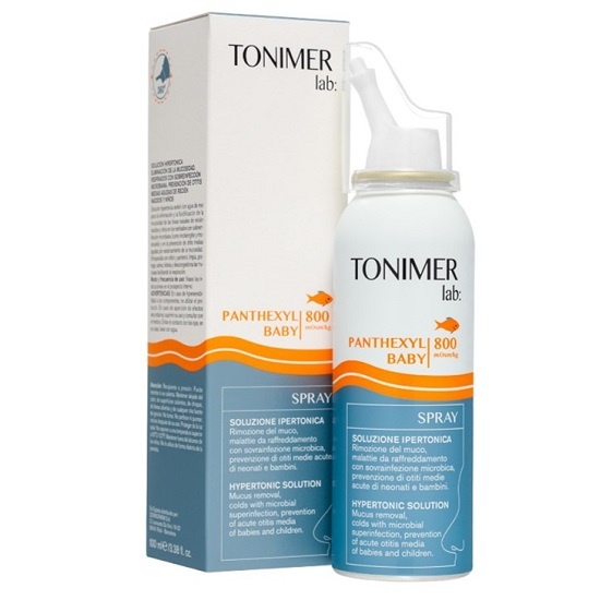 Spray nazal hipertonic Panthexyl Baby 800 MOSM/KG 100 ml, Tonimer Lab
