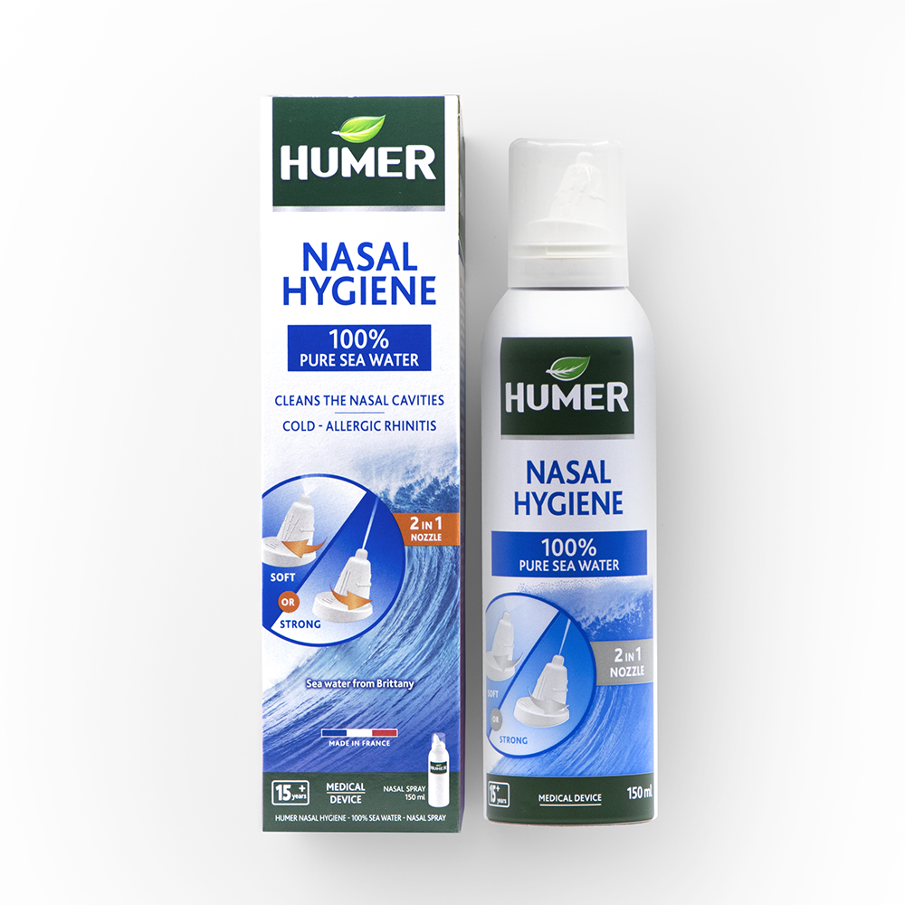 Spray nazal Humer cu 100% apa de mare nediluata | 150 ml