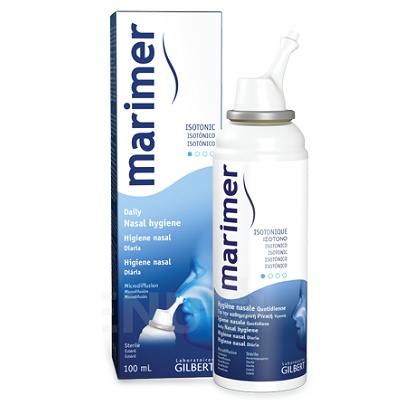 Spray nazal izotonic Marimer, 100 ml, Gilbert