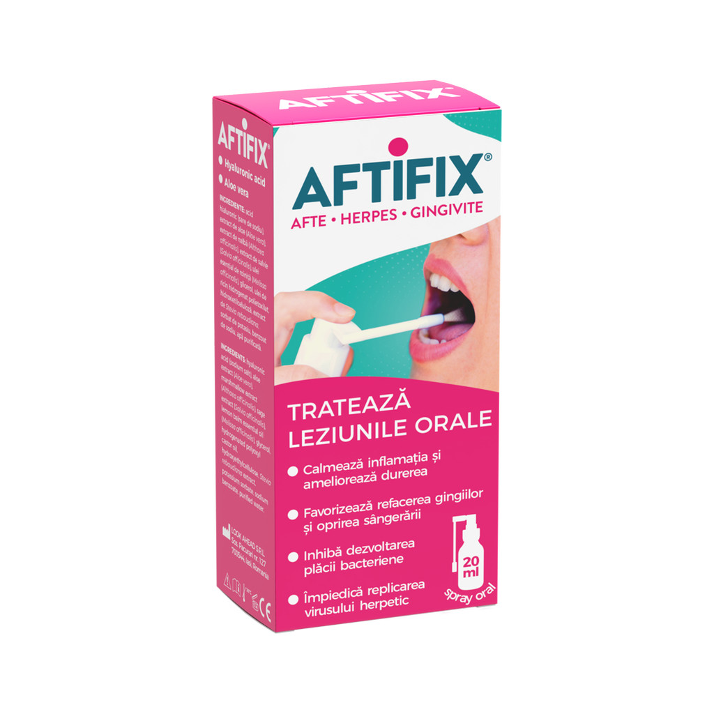 Spray oral Aftifix, Fiterman Pharma | 20 ml