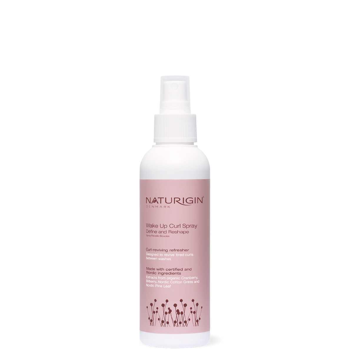 Spray organic pentru definirea parului cret si ondulat Wake Up Curl, 150ml, Naturigin