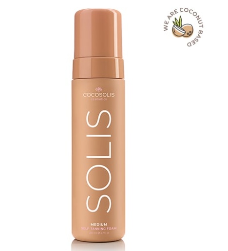 Spuma autobronzanta Solis Medium, 200 ml, Cocosolis