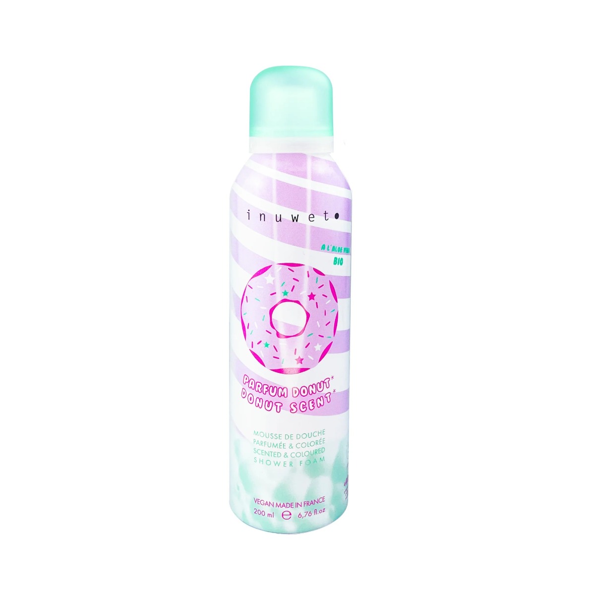 Spuma de baie cu parfum de gogosi 200ml, Inuwet