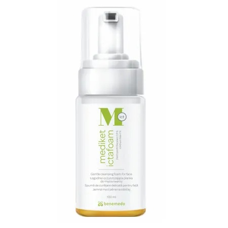 Spuma de curatare pentru fata Mediket Ictafoam, 100 ml, Benemedo