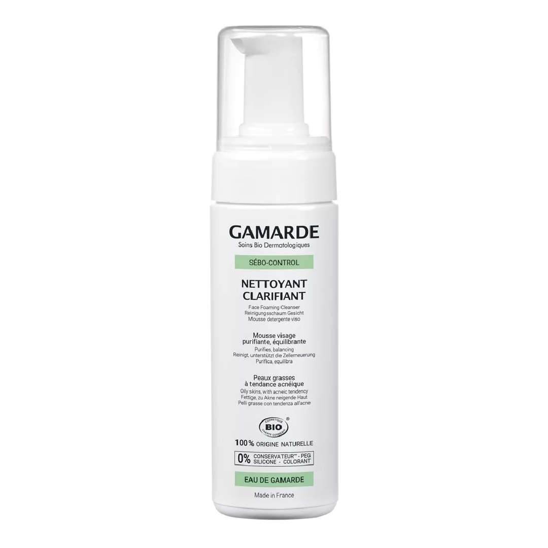 Spuma de curatare pentru ten tanar cu tendinta acneica, 160ml, Gamarde