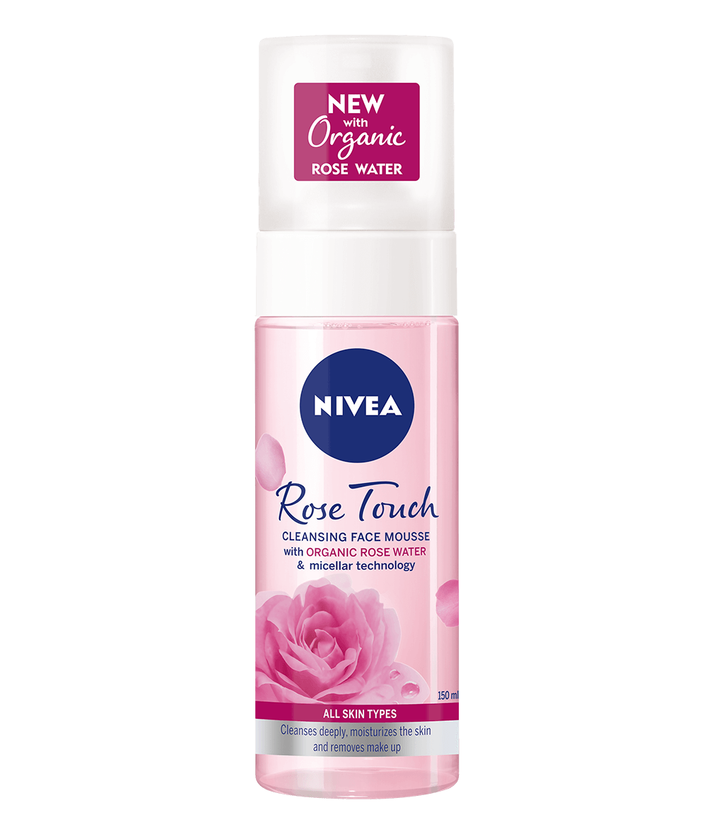 Spuma de curatare Rose Touch Cleansing, 150ml, Nivea