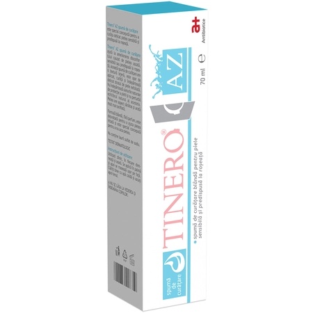 Spuma de curatare Tinero AZ 70 ml – Curatare delicata pentru pielea sensibila