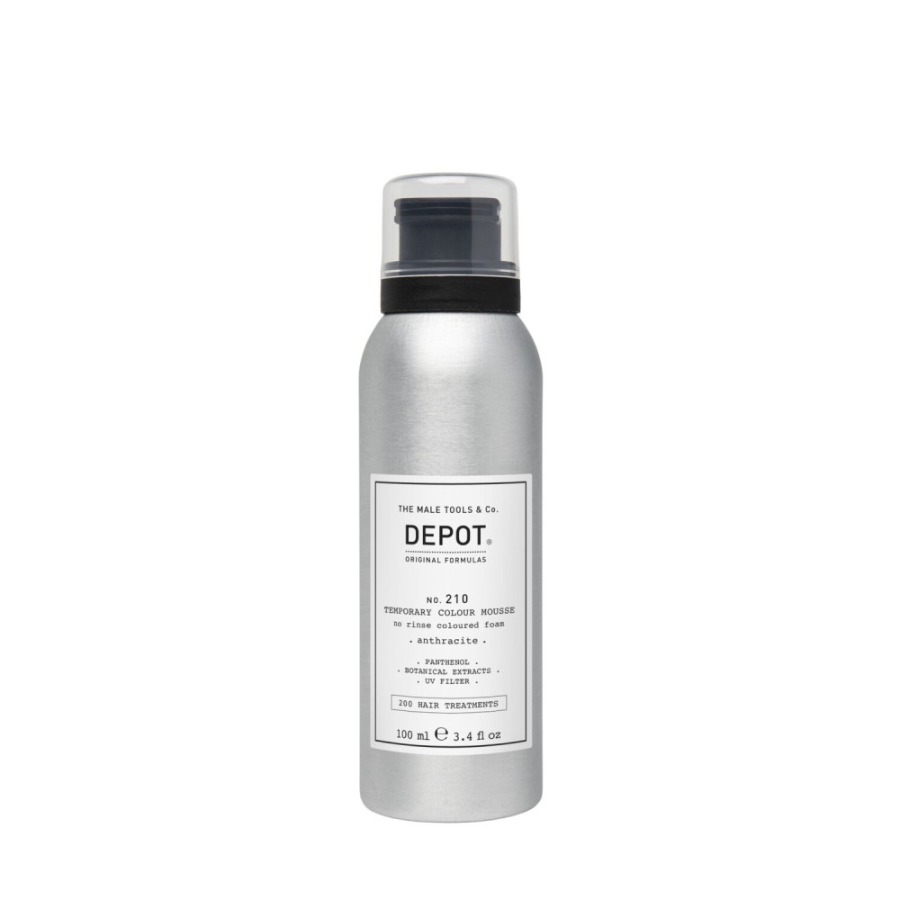 Spuma de par pentru colorare temporara Anthracite 210, 100ml, Depot