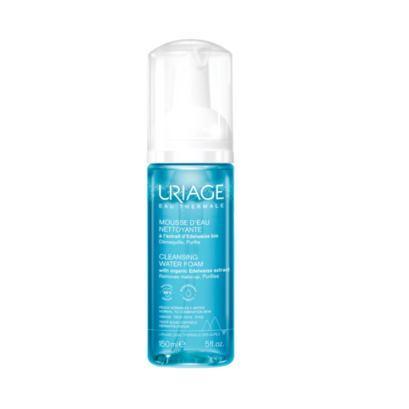 Spuma demachianta pentru piele normala-mixta, Uriage | 150 ml