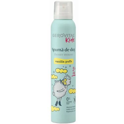 Spuma Dus Vanilla Gerovital Kids 200ml