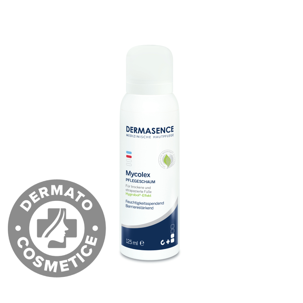 Spuma pentru ingrijirea picioarelor si unghiilor Mycolex, 125ml, Dermasence