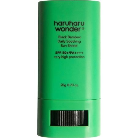 Stick de fata cu SPF 50+ PA++++ Haruharu Wonder Black Bamboo Daily Soothing, 20 g