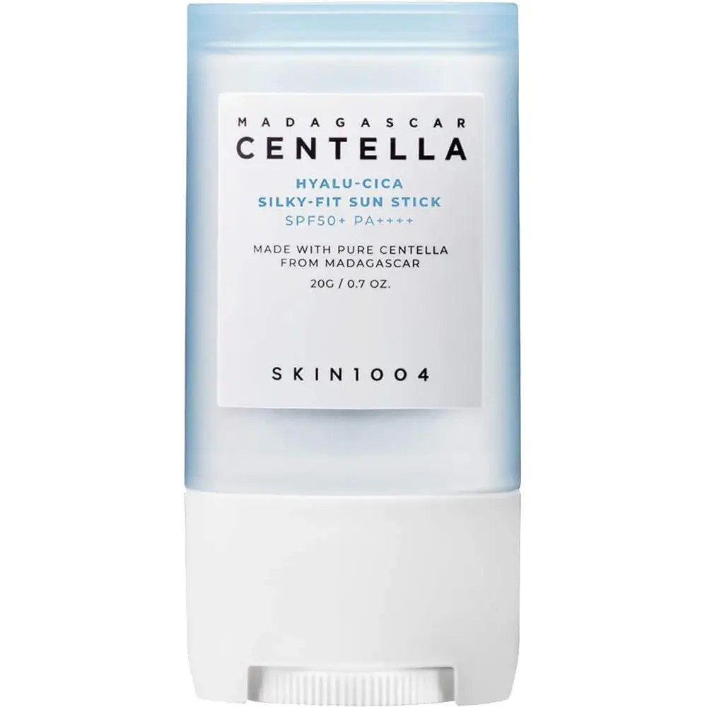 Stick pentru fata cu SPF50+ Centella Hyalu-Cica Silky-Fit, 20g, Skin1004