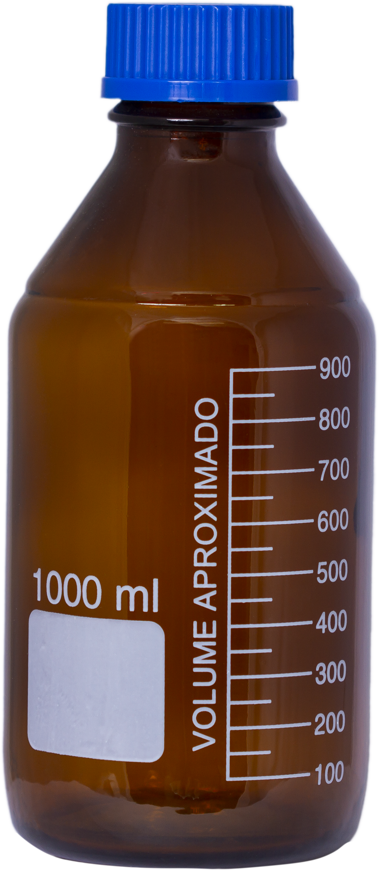 Sticla bruna cu dop filetat 1000 ml