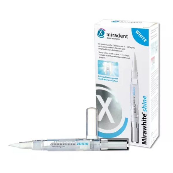 Stilou de albit dintii MIRAWHITE SHINE, Miradent | 1.8 ml
