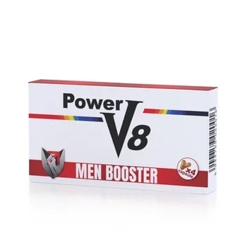 Stimulent sexual Men Booster, 4 capsule, Power V8
