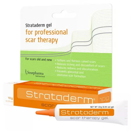 Strataderm gel pentru cicatrici, Stratpharma | 10 g