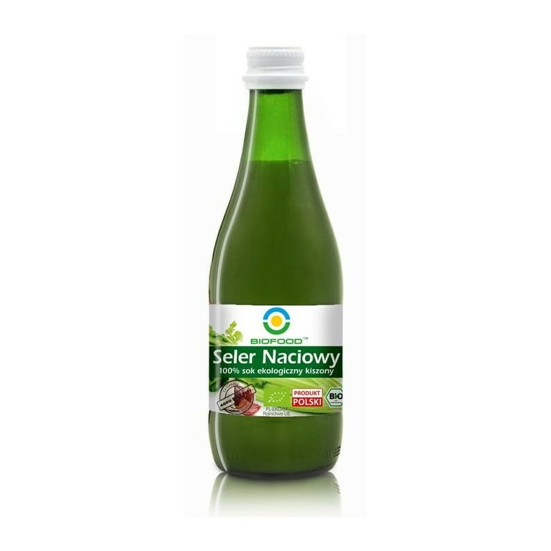 Suc de telina lactofermentata bio 300ml Biofood