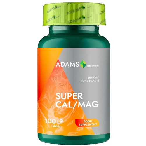Super Cal-Mag, 100 tab, Adams Supplements