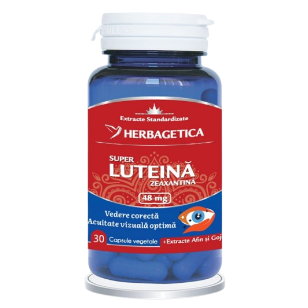 Super Luteina Zeaxantina, Herbagetica | 30 capsule