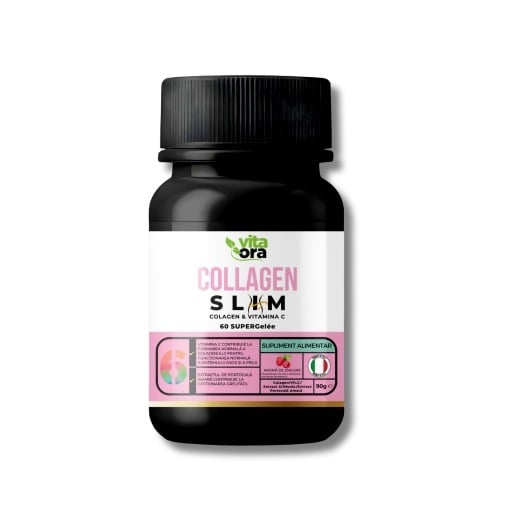 Supergelee Collagen Slim, 60 jeleuri, Vitaora