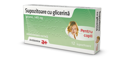 SUPOZITOARE CU GLICERINA PT. COPII X 12