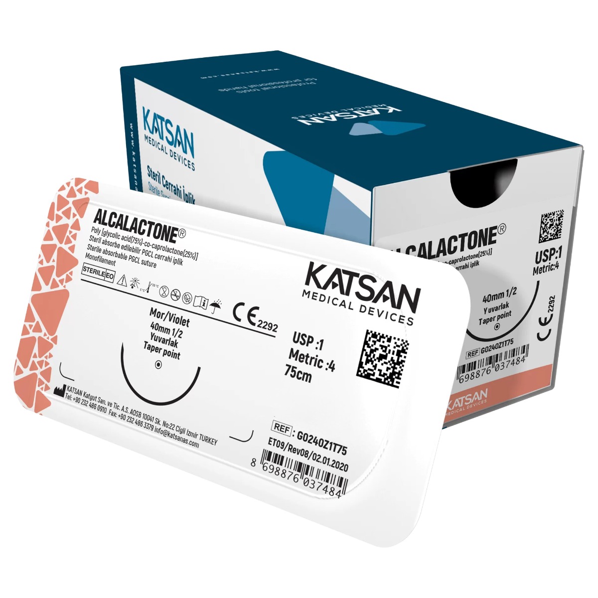 Sutura chirurgicala acid poliglicolic 75cm ac varf triunghiular 3/8 16mm USP 5/0