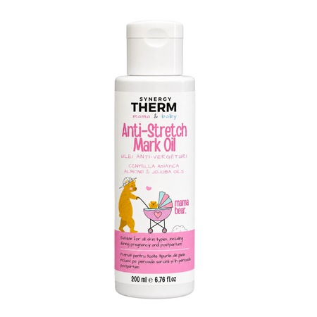 Synergytherm Mama & Baby Anti-Stretch Mark Oil - Ulei Anti-Vergeturi 200ml