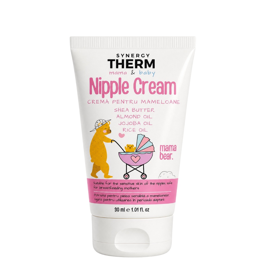 Synergytherm Mama & Baby Cremă pentru Îngrijirea Mameloanelor, 30 ml