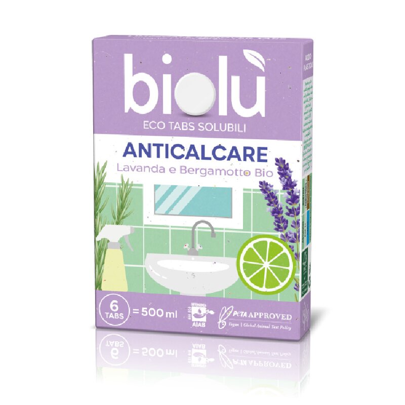 Tablete anticalcar cu lavanda si bergamota ecologice 6 bucati 14.24g Biolu