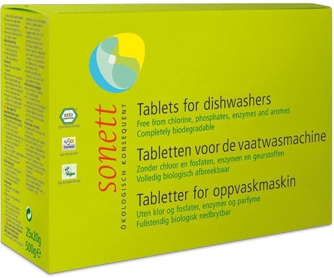 Tablete eco pentru masina de spalat vase, 25 bucati, Sonett