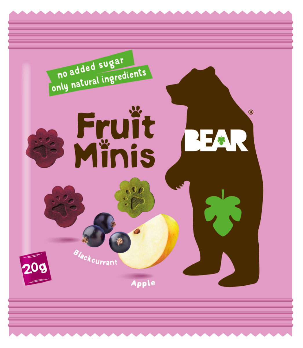 Talpite jungle cu mar si coacaze negre, 20g, Bear