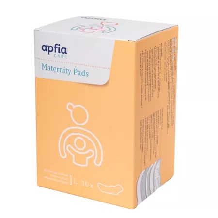 Tampoane postnatale, marimea L, 10 bucati, Apfia Care