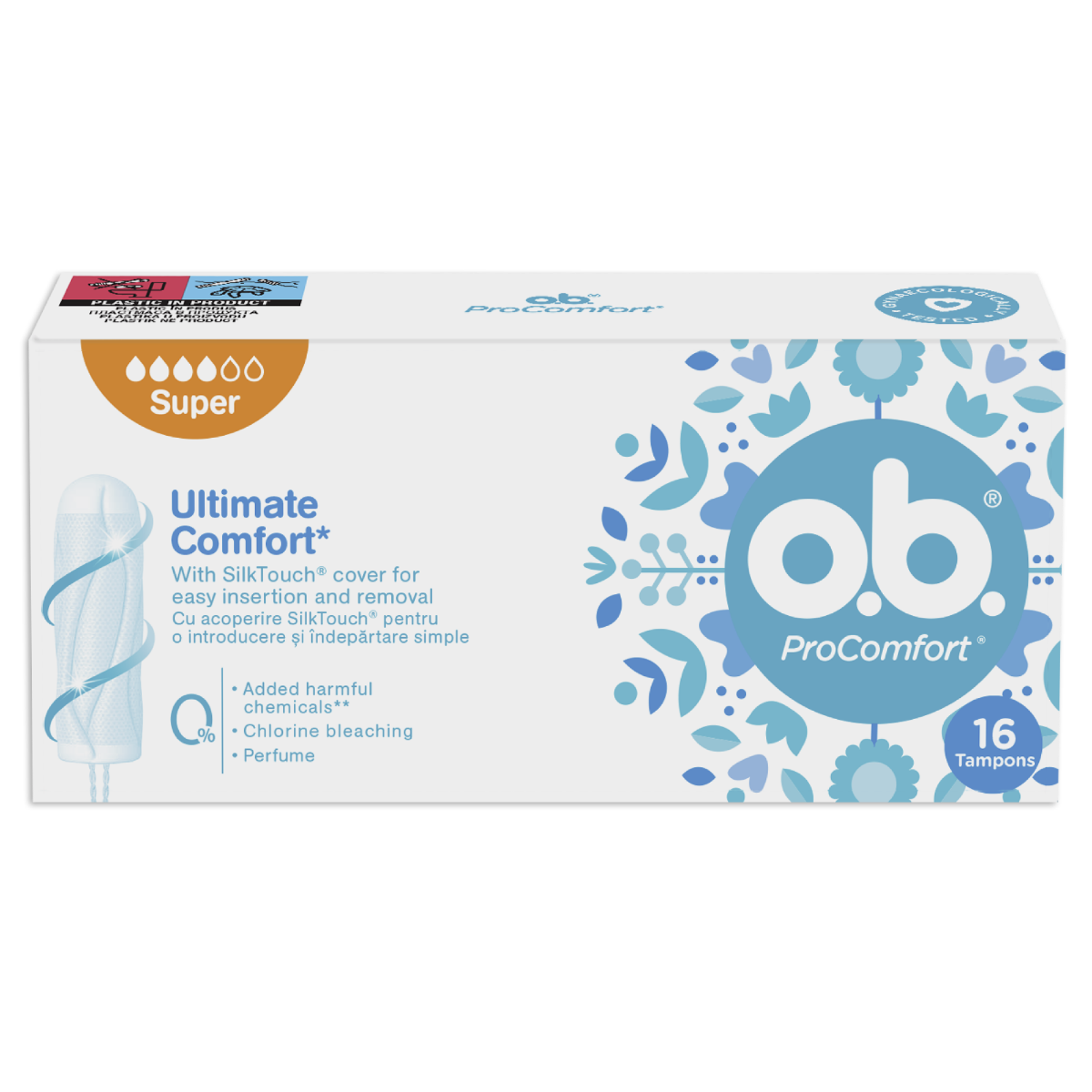Tampoane Pro Comfort Super, 16 bucati, Johnson&Johnson