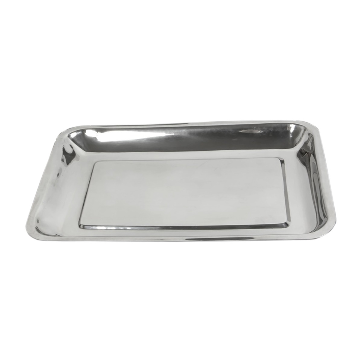 Tava inox PRIMA, 370x230x32 mm, pentru instrumentar medical si horeca