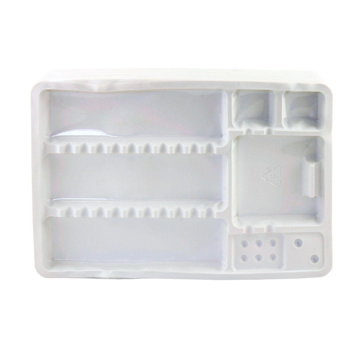 Tavite din plastic de unica folosinta 19x15cm PRIMA, pentru instrumentarul stomatologic, 100 bucati