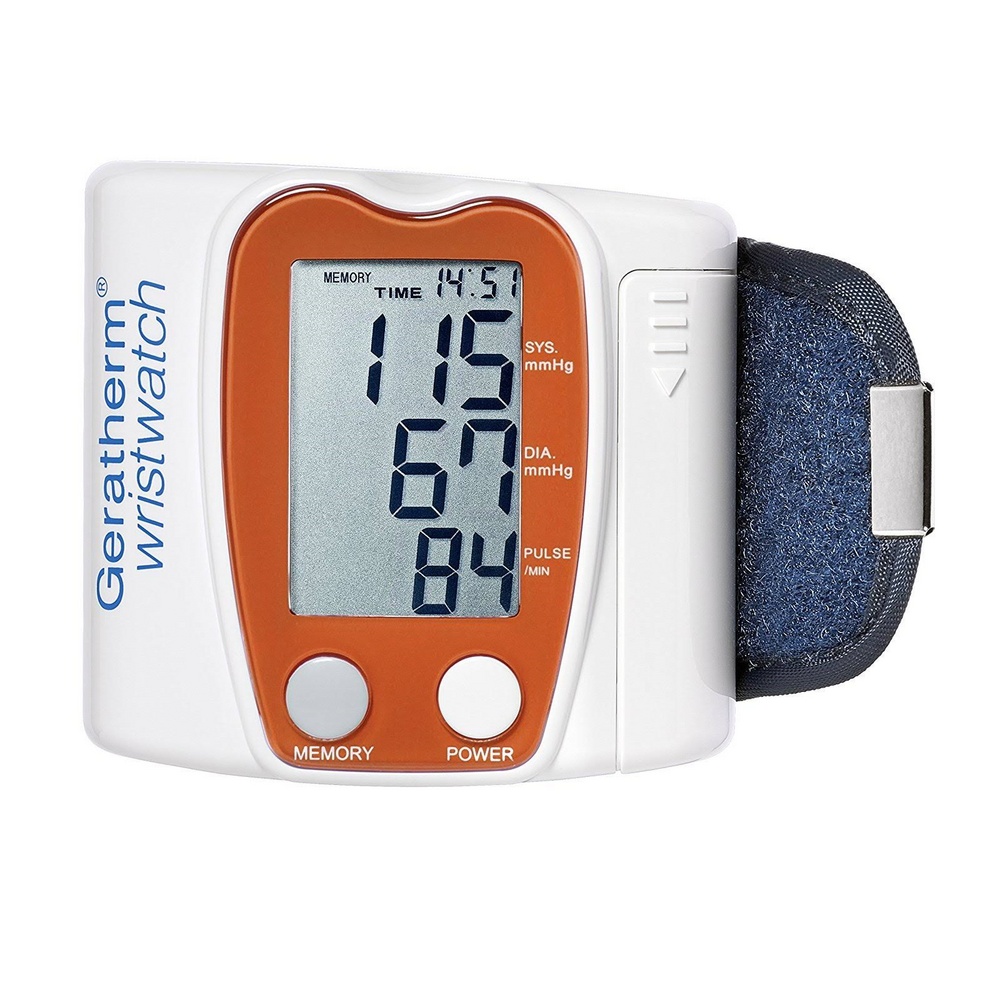 Tensiometru digital pentru incheietura WristWatch, rosu, Geratherm