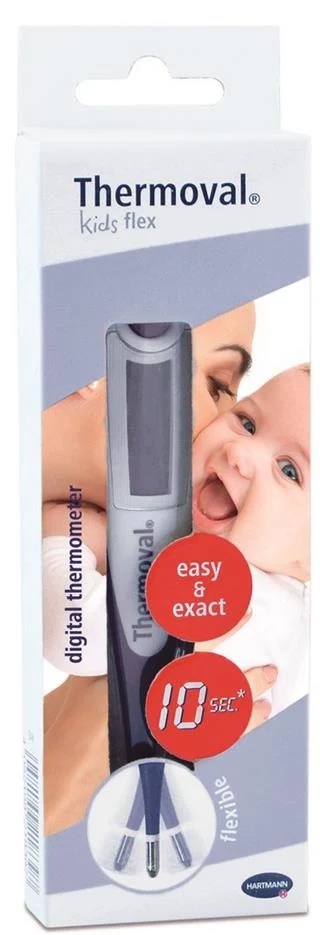 Termometru digital cu cap flexibil Thermoval Kids Flex, 925053, Hartmann