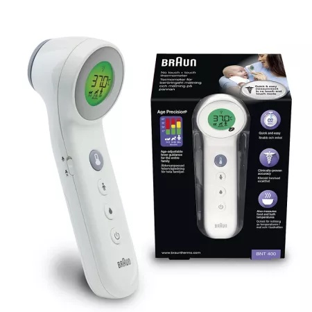 Termometru non contact Age Precision, TOW009395, Braun