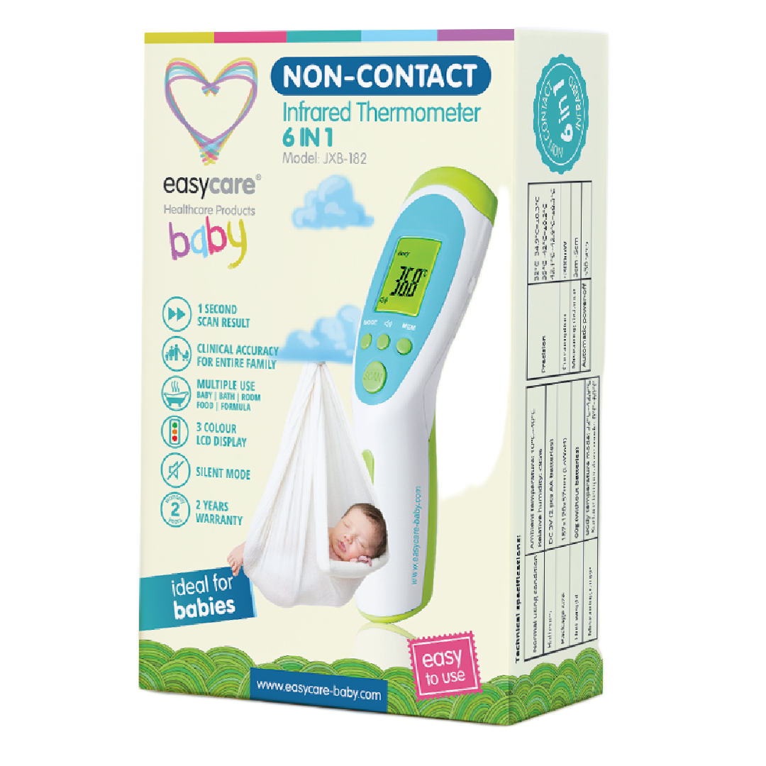 Termometru noncontact multifunctional 6in1, albastru, Easycare