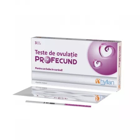 Test de ovulatie banda Profecund, 3 bucati, Hyllan